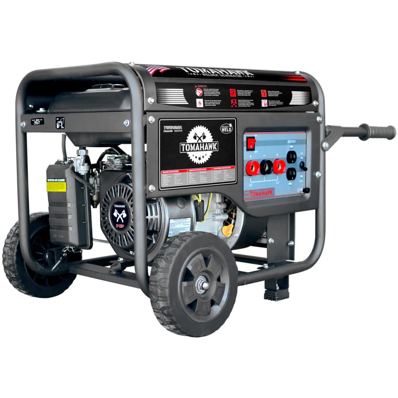 Tomahawk 120 Amp Gas Powered Portable 2200 Watt Welder Generator TWG120A