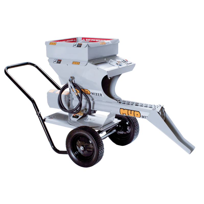 MudMixer Portable Concrete Mixer (Free Chute & Hopper Extension) MMXR-3221