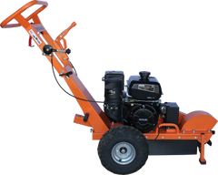 Power King 14HP Stump Grinder w/ Electric Start, Hour Meter, Green Teeth Compatible Wheel PK0803-EH