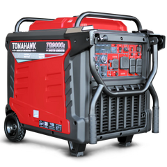 Tomahawk 10,500 Watt Inverter Generator Electric Start Super Quiet Portable Gas Power TG9000i