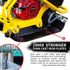Tomahawk 5.5 HP Honda Vibratory Plate Compactor TPC90H
