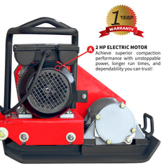 Tomahawk 2 HP Electric Vibratory Plate Compactor Tamper eJXPC50