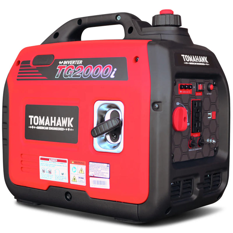 Tomahawk 2000 Watt Inverter Gas Power Portable Generator TG2000i