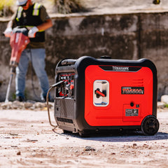 Tomahawk 5500 Watt Inverter Generator Super Quiet Portable Gas Power TG5500i