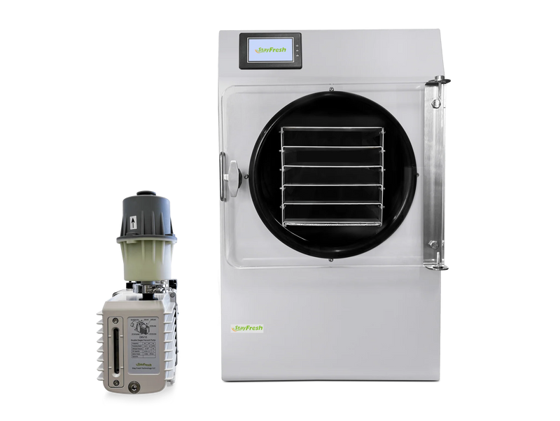 Stay Fresh Freeze Dryer (5 Shelf) with Industrial Pump